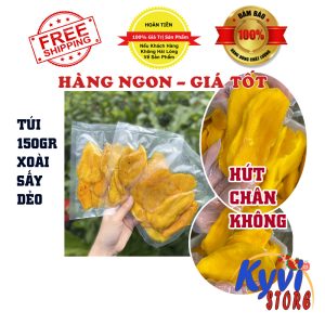 Xoài sấy dẻo muối ớt - hũ 250g (xoài muối ớt)